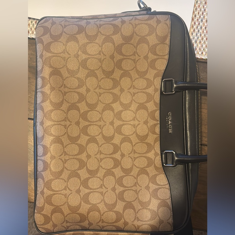 Coach laptop bag